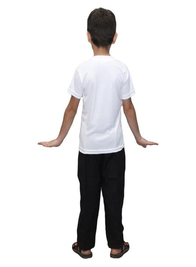 كاكو فانسي دريسيس تيشيرت أبيض مطبوع من كاكو فانسي دريسز للأولاد والبنات، مقاس 3-4 سنوات، تيشيرت ليوم الاستقلال ويوم الجمهورية - Image 2